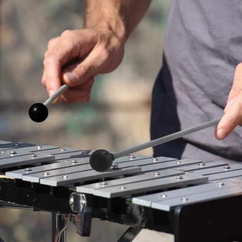 Musical Instrument Marimba - 1 çift çift kafa Marimba çekiç