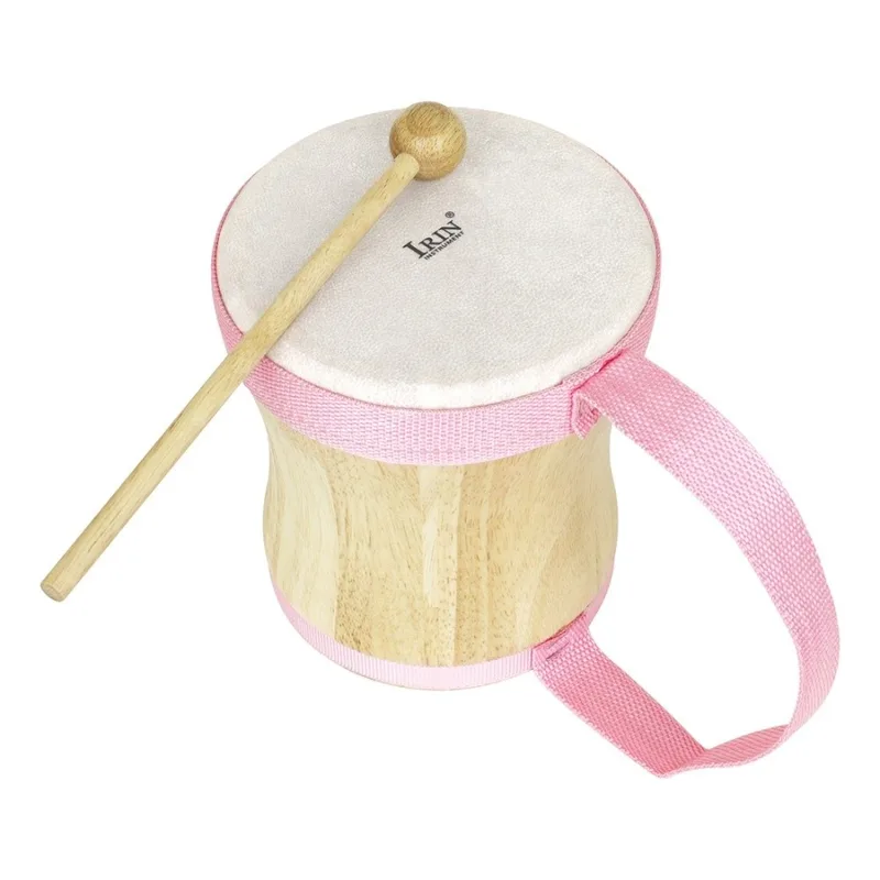 Tambourine Hand Drum - Ahşap Hint El Davulu Erken Eğitim