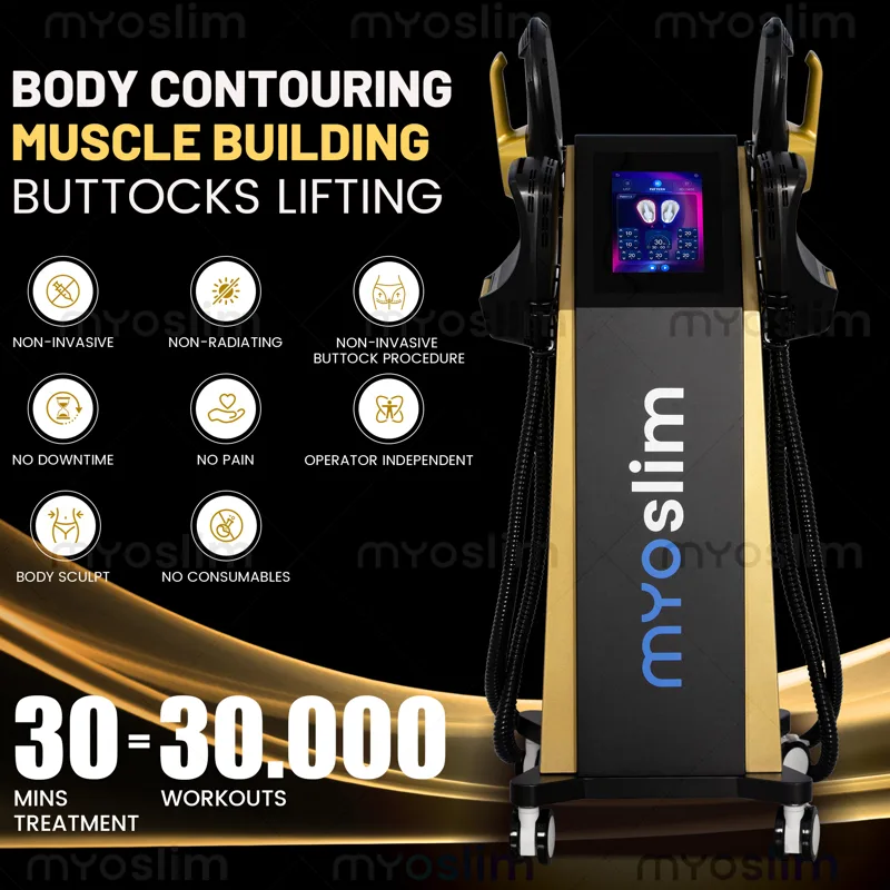 Vibraslap Percussion - 6500W EMS Neo RF Vücut Şekillendirme