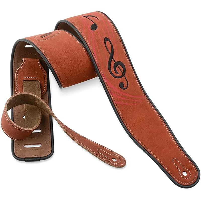 Musical Instrument Band - Dayanıklı Deri Gitar Askısı, Bas, Elektro