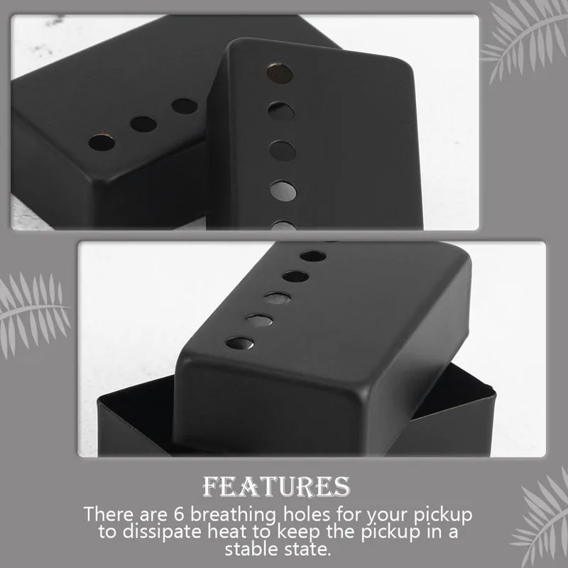 Musical Instrument Guitar - Humbucker Pikap Kapağı Bakır 6 Hava