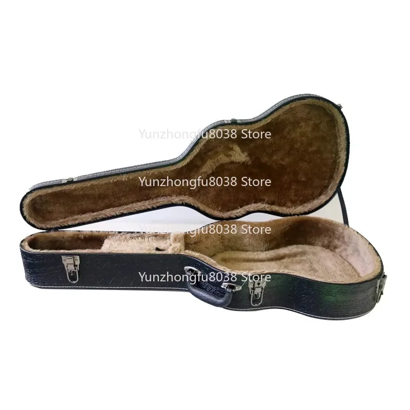 Musical Instrument Guitar - 34 İnç Ahşap Gitar Kutusu Dışbükey