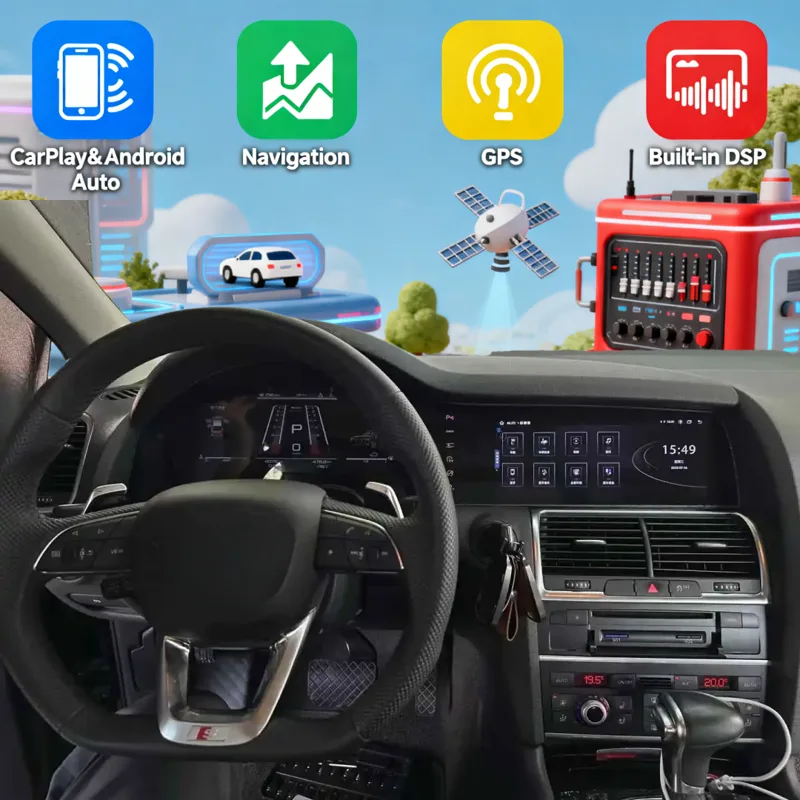Musical Instrument Irish - JY Android 14.0 Audi Q7 4L