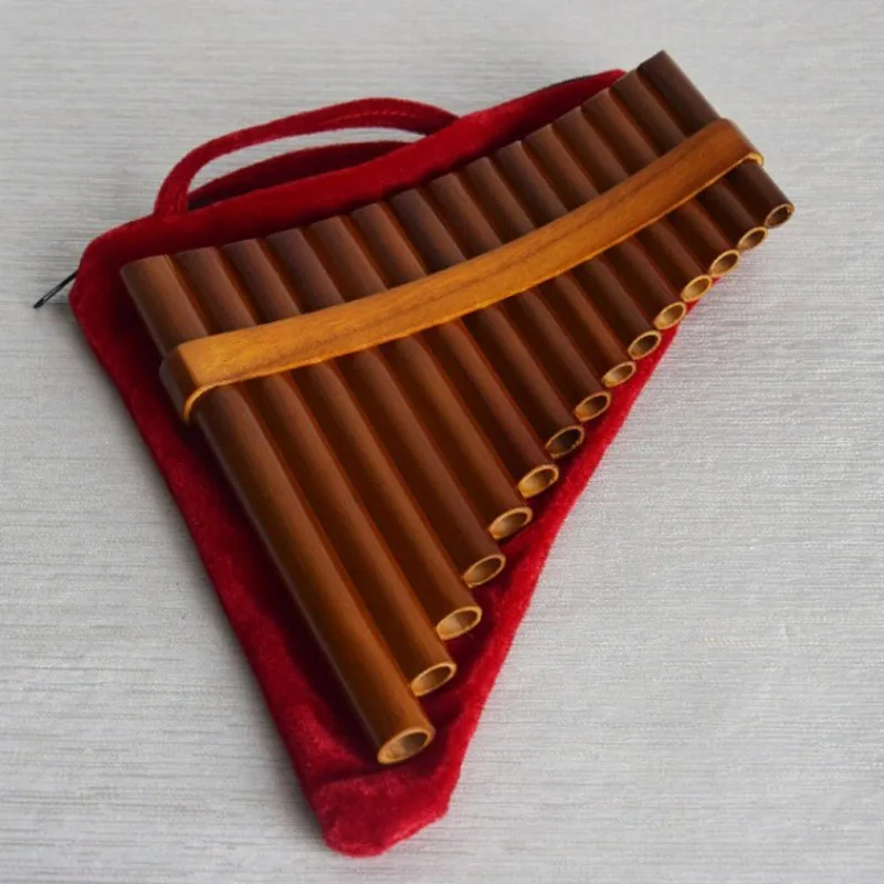 Musical Instrument I Play - 15 Borulu Bambu Pan Flüt C/G