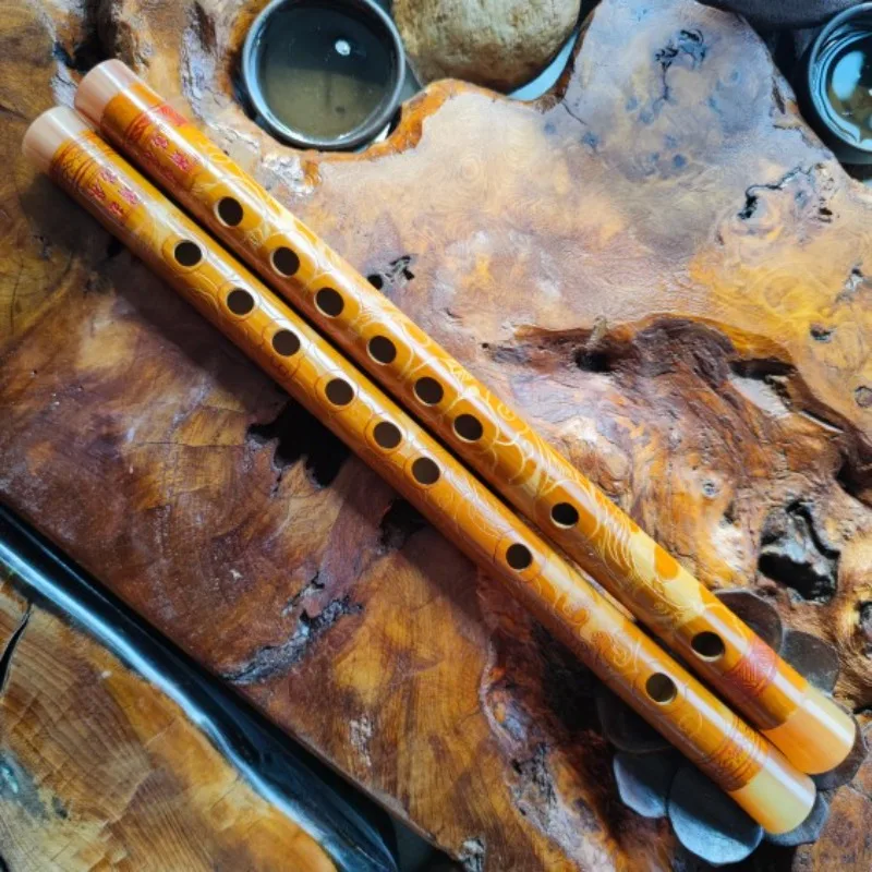 Musical Instrument I Play - Kısa Bambu Flüt Acemi Profesyonel Flütler