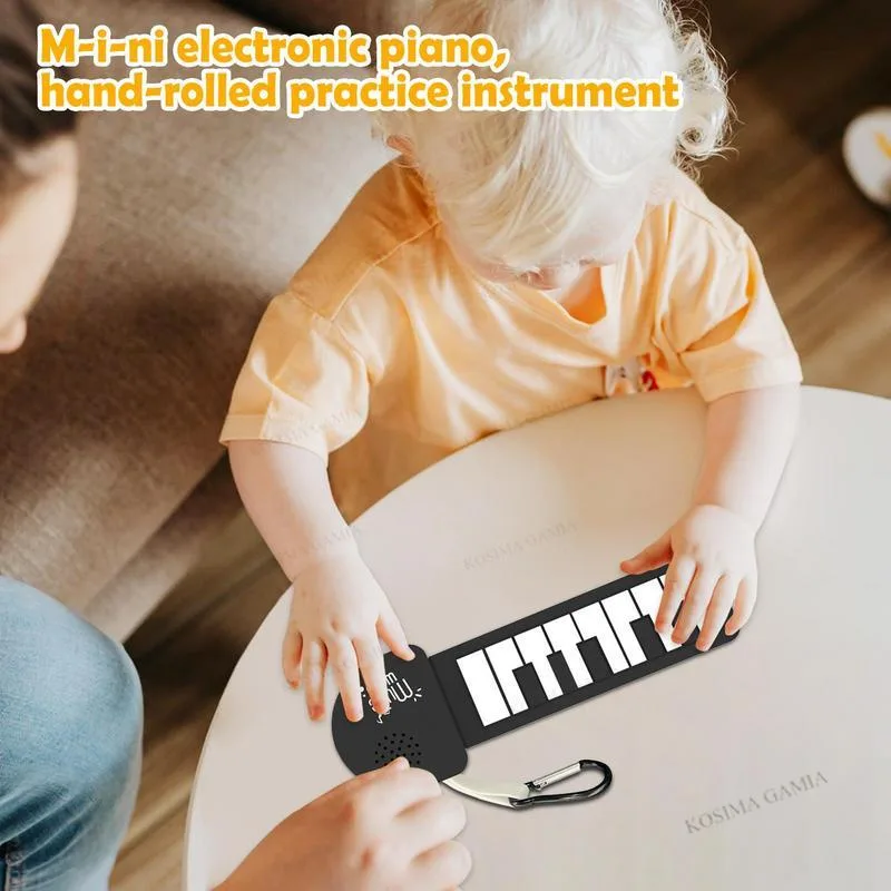 Musical Instrument Of Keyboard - Roll Up Elektronik Piyano Silikon Elektrikli