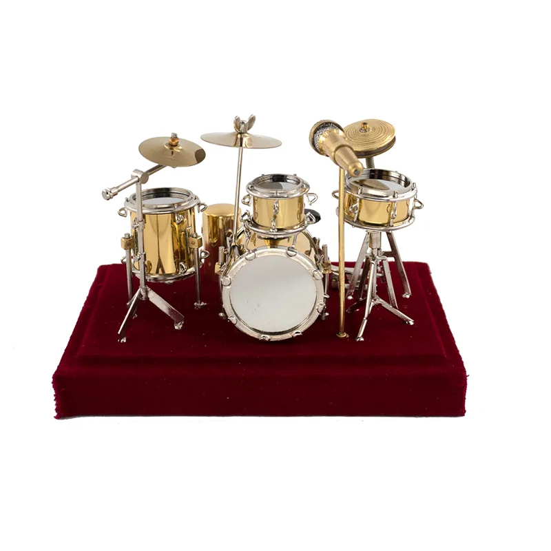 Musical Instrument Jazz - Minyatür caz bateri seti Model Mini