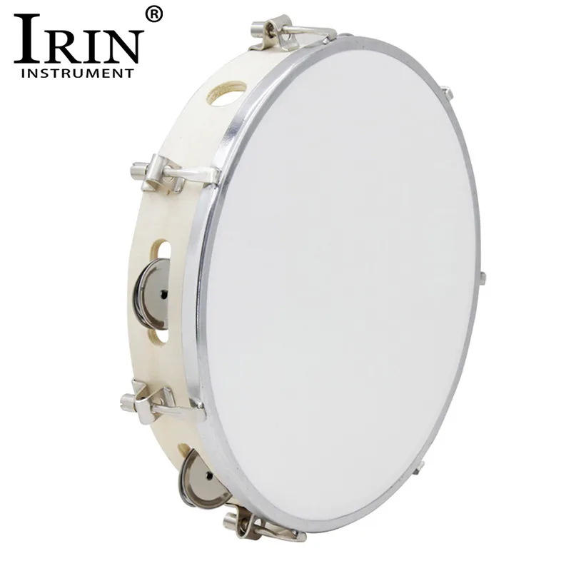 Tambourine Hand Drum - IRIN 10 Inç Tef Ayarlanabilir Ahşap