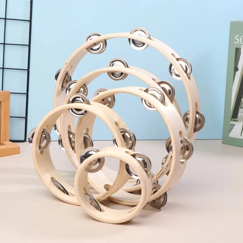 Tambourine Hand Drum - Yeni 4/6/7/8/10 inç el davulları ahşap