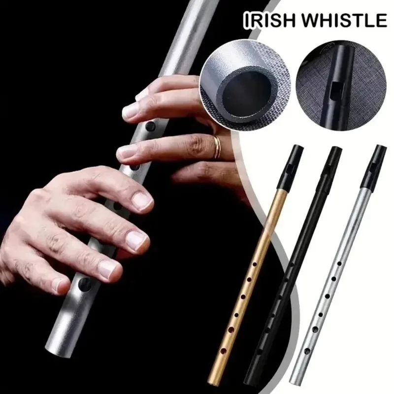 Musical Instrument Irish - C/D Anahtarlı İrlanda Düdüğü 6 Delikli