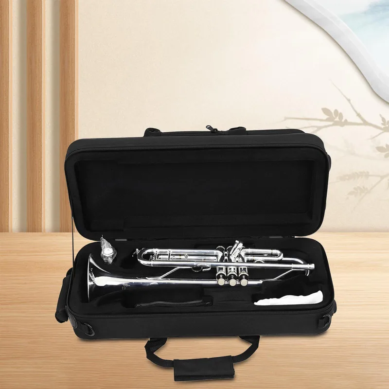 Musical Instrument Trumpet - Trompet Çantası Omuz Askılı Taşınabilir Trompet