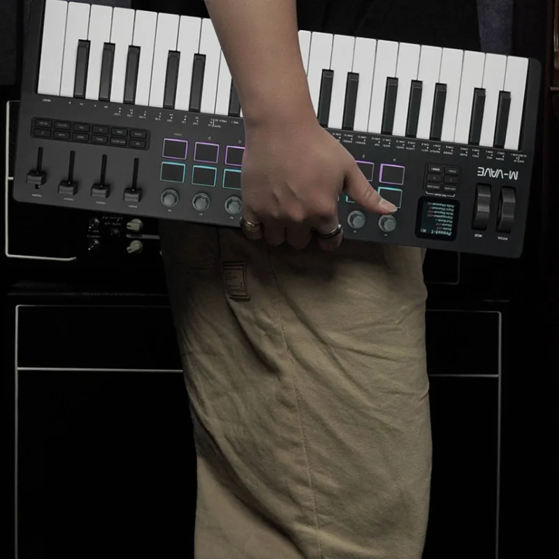Musical Instrument Of Keyboard - Ses Kaynaklı MIDI Klavye Taşınabilir MIDI