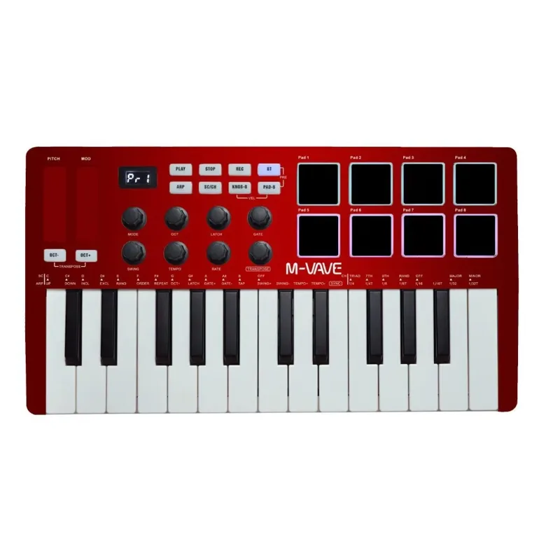 Musical Instrument Of Keyboard - M-VAVE MIDI 25 Tuşlu USB MIDI