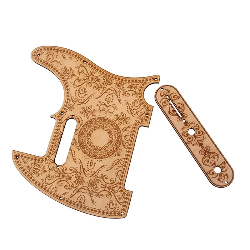 Musical Instrument Guitar - El yapımı Akçaağaç Gitar Pickguard Ahşap