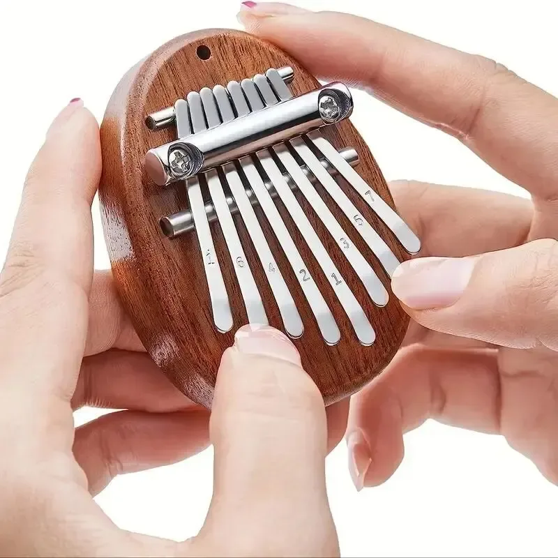 Musical Instrument Marimba - 8'li Mini Ahşap Kalimba Yüksek Kalite
