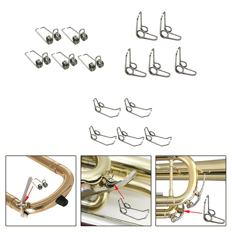 Musical Instrument Trombone - 5 adet Demir Trompet Trombon Alto