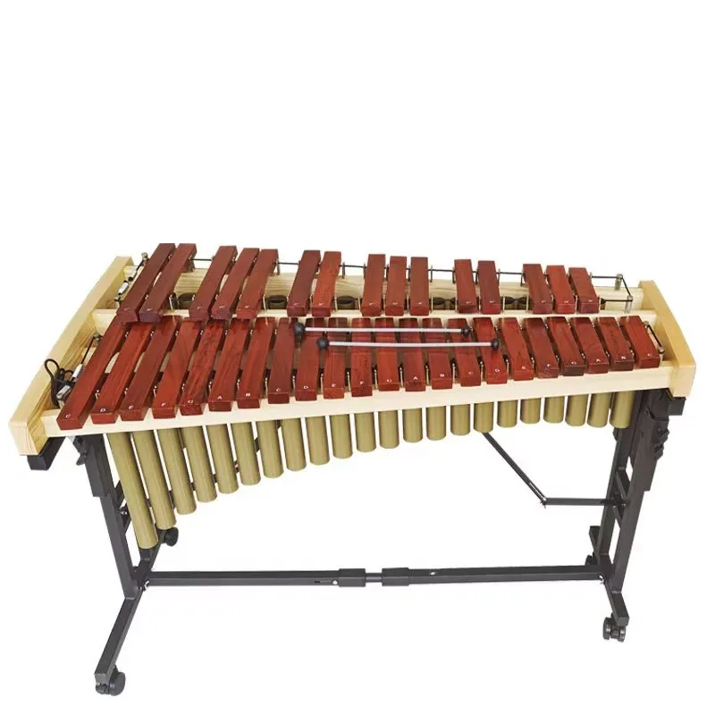 Musical Instrument Marimba - Yüksek Kaliteli 37 Tonlu Metal Ksilofon,