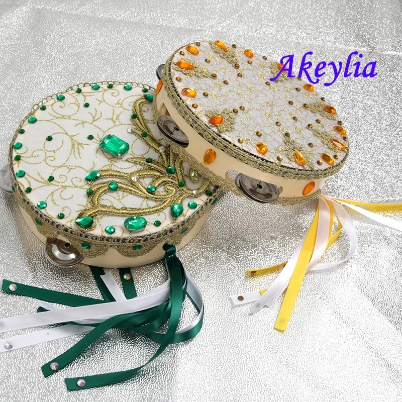 Yeşil Dairesel El Davulu Tef A - Tambourine Hand Drum incelemesi ve fiyatı