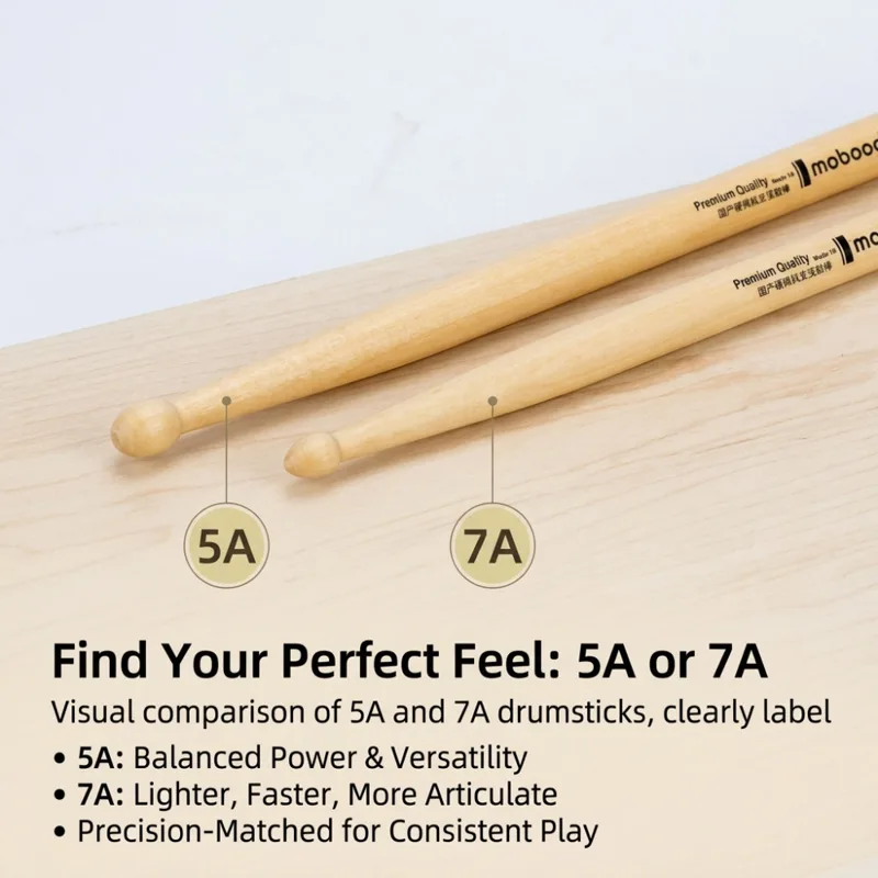 Profesyonel Davullar 5A 7A Cev - Musical Instrument Jazz incelemesi ve fiyatı