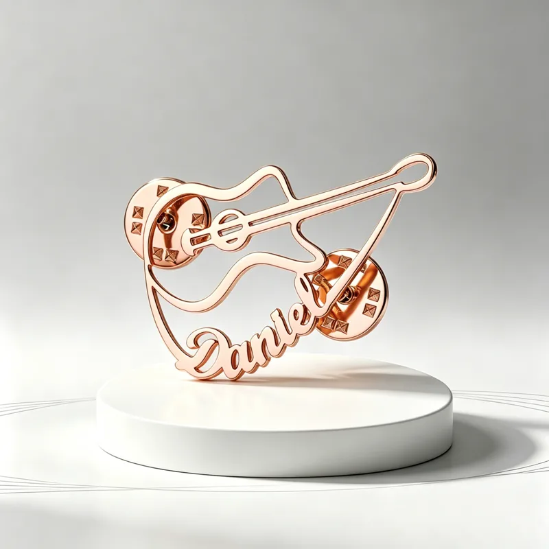 Özel Keman Pin Broş Paslanmaz  - Musical Instrument Name incelemesi ve fiyatı