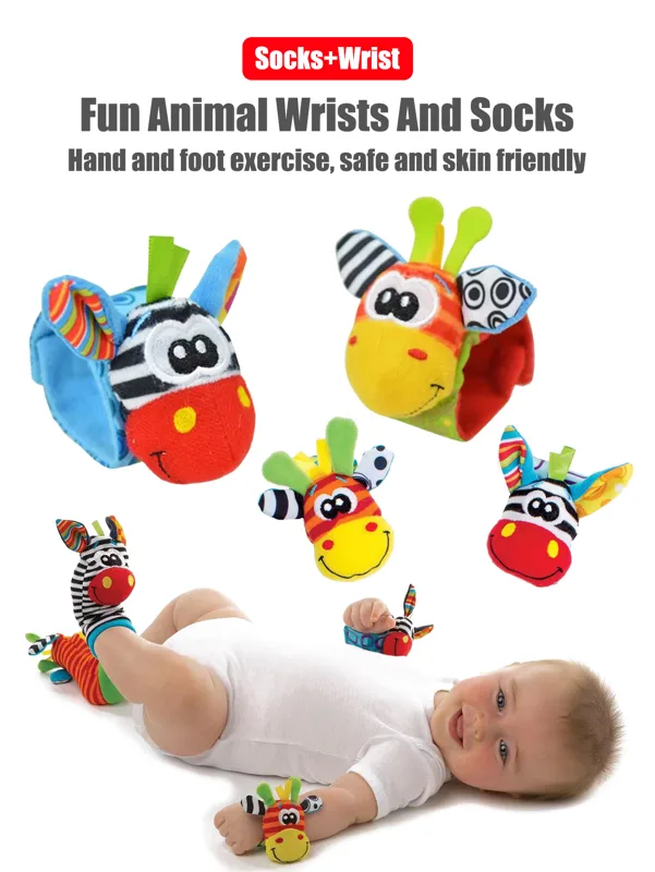 4 adet/takım bebek bebek bilek - Musical Instrument Rattle incelemesi ve fiyatı