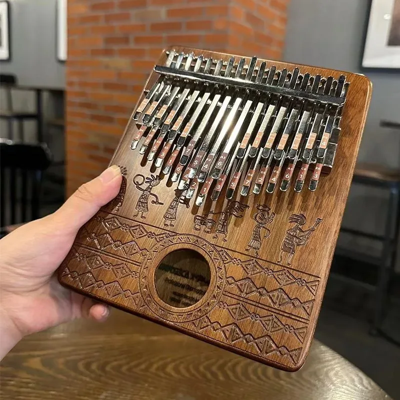 Ahşap Kalimba taşınabilir çocu - Musical Instrument Of Keyboard incelemesi ve fiyatı