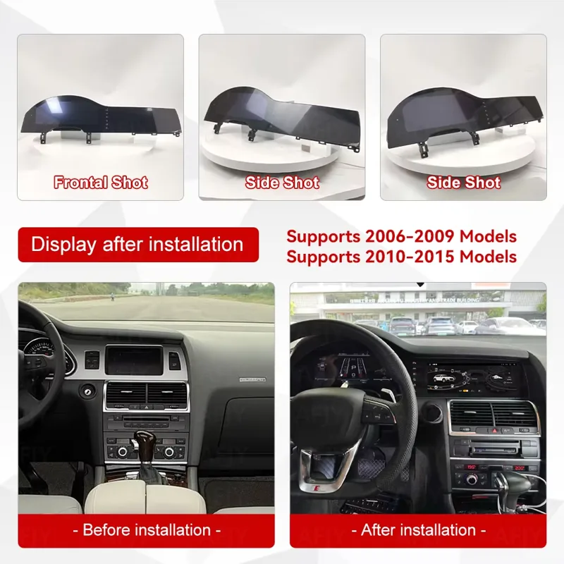 JY Android 14.0 Audi Q7 4L 200 - Musical Instrument Irish incelemesi ve fiyatı