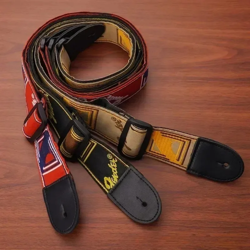 1 adet Nakış Gitar Askısı Deri - Musical Instrument Band incelemesi ve fiyatı