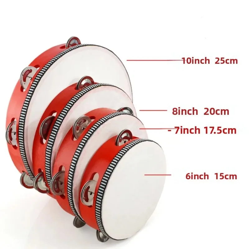 4/6/8/10 inç El Tipi Metal Zil - Tambourine Hand Drum incelemesi ve fiyatı