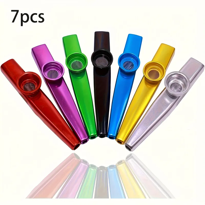 7 adet Metal Kazoos Basit Tasa - Musical Instrument Organ incelemesi ve fiyatı