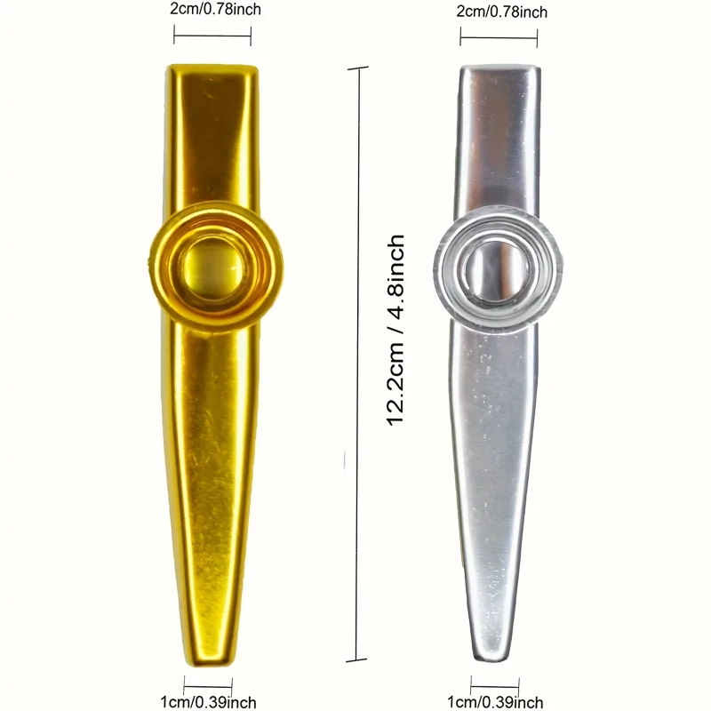 7 adet Metal Kazoos Basit Tasa - Musical Instrument Organ incelemesi ve fiyatı