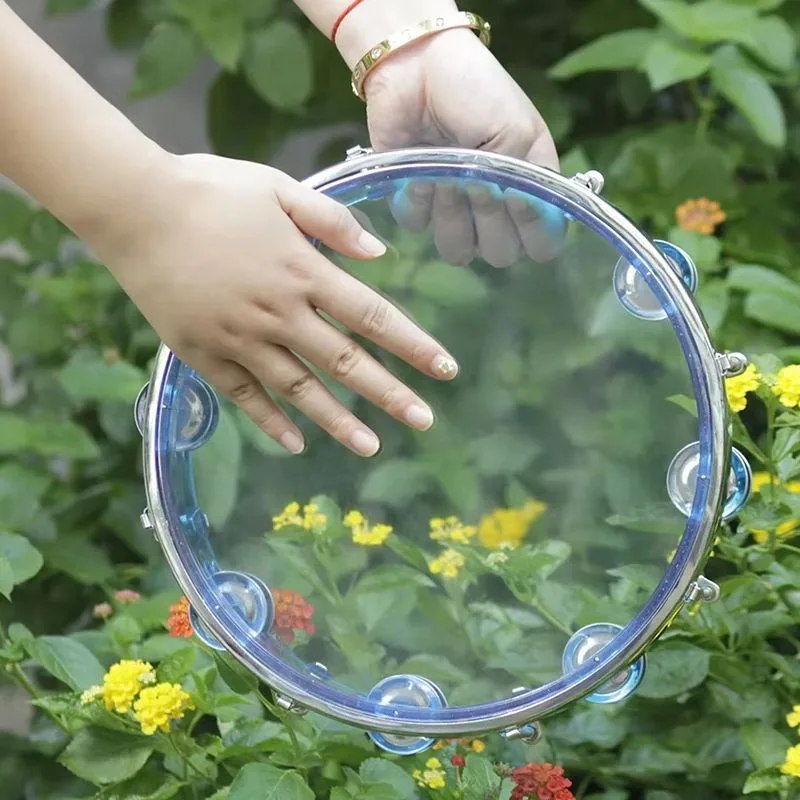 10 inç tef vurmalı çalgı kendi - Tambourine Hand Drum incelemesi ve fiyatı