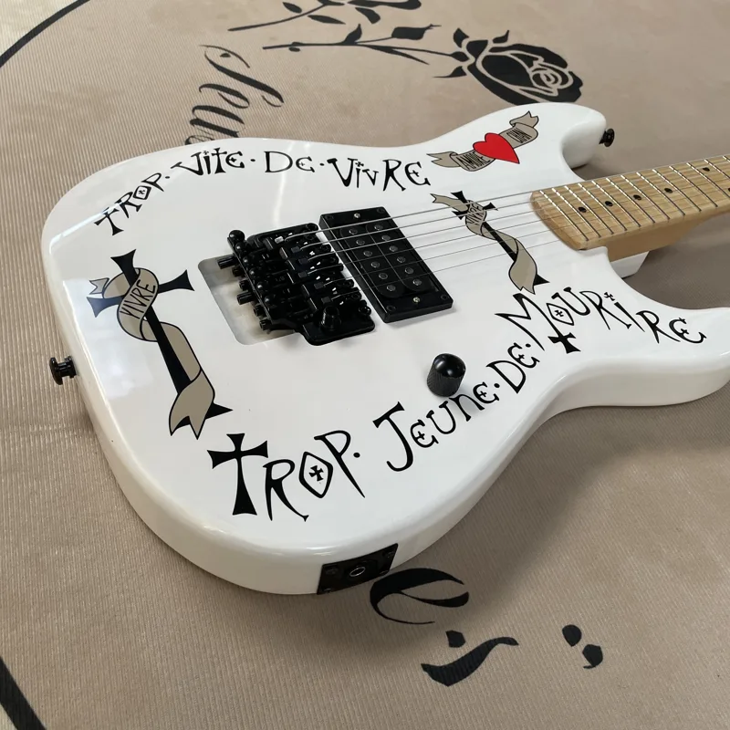 6 Telli Beyaz Floyd Elektro Gi - Musical Instrument Guitar incelemesi ve fiyatı