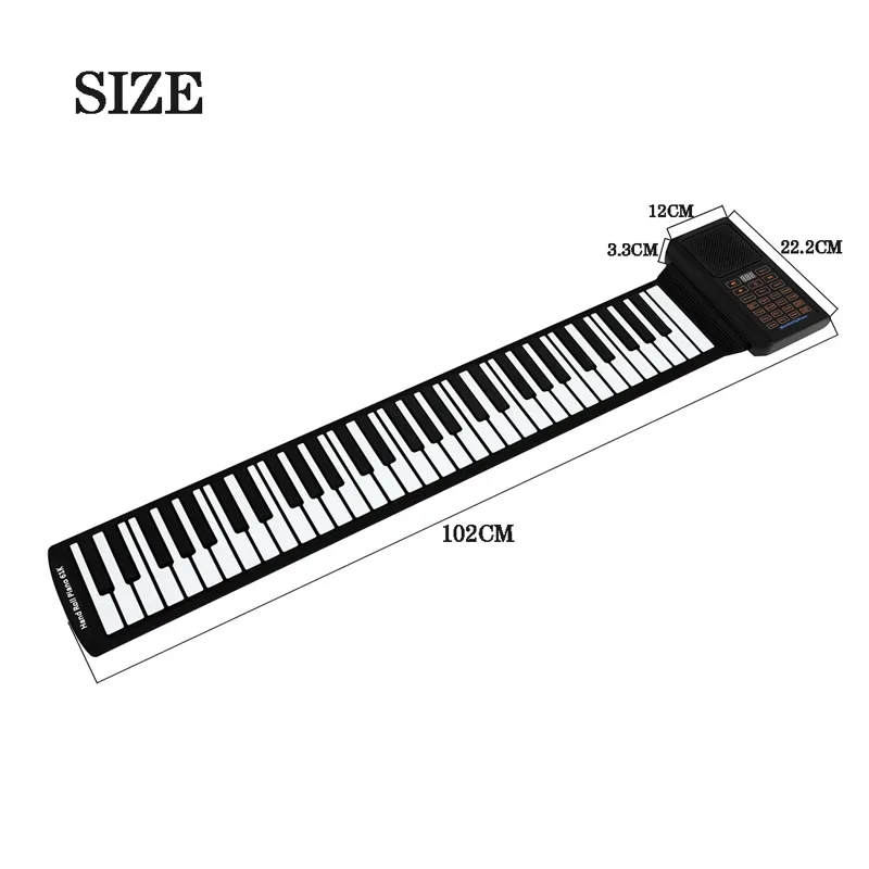 61 Tuşlu Mini Roll Up Piyano S - Musical Instrument Of Keyboard incelemesi ve fiyatı