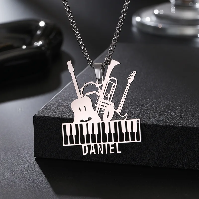 Kadınlar için özel ad kolye ki - Musical Instrument Name incelemesi ve fiyatı