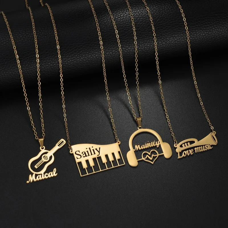 Yeni Özel Ad Müzik Aleti Kolye - Musical Instrument Name incelemesi ve fiyatı