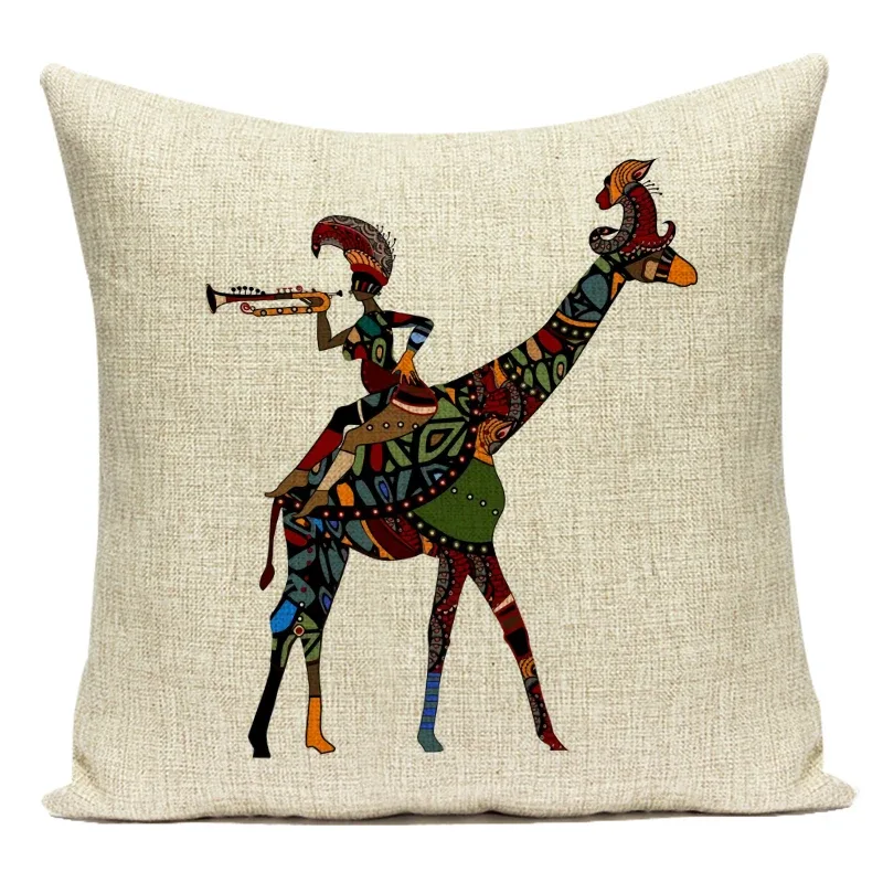 Retro Afrika Kadın Minder Örtü - Musical Instrument Of Africa incelemesi ve fiyatı