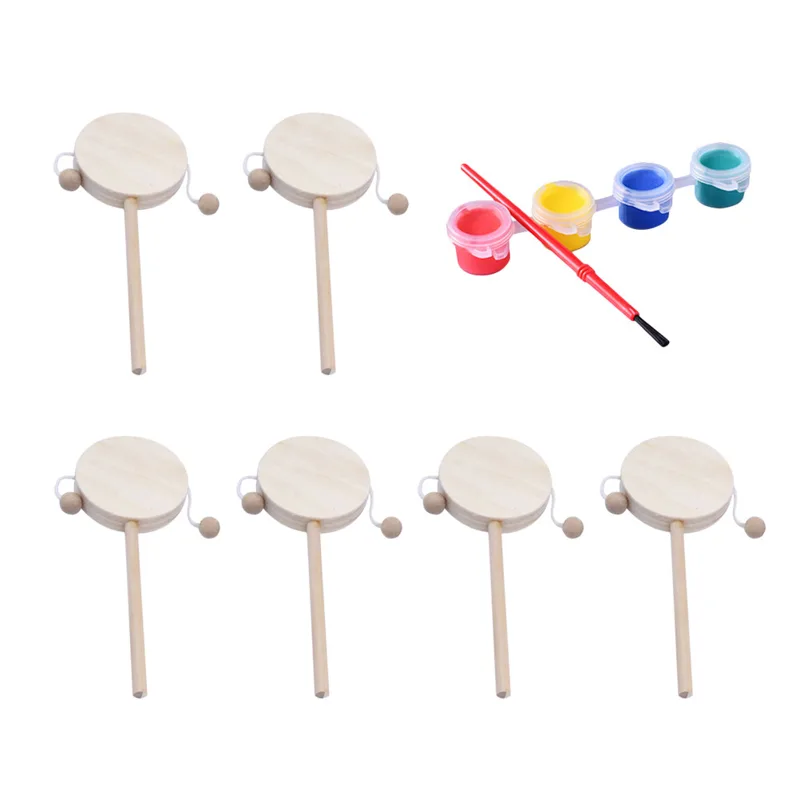 1 Set DIY Çıngıraklı Davul Ahş - Musical Instrument Rattle incelemesi ve fiyatı