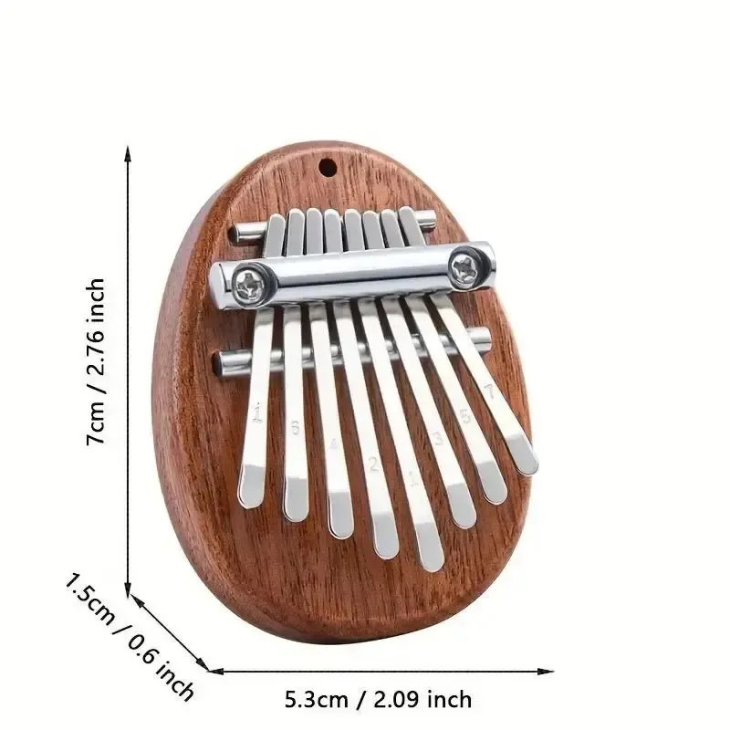8'li Mini Ahşap Kalimba Yüksek - Musical Instrument Marimba incelemesi ve fiyatı