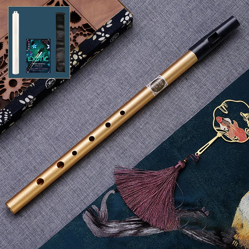 İrlandalı teneke düdük 6 delik - Musical Instrument Irish incelemesi ve fiyatı