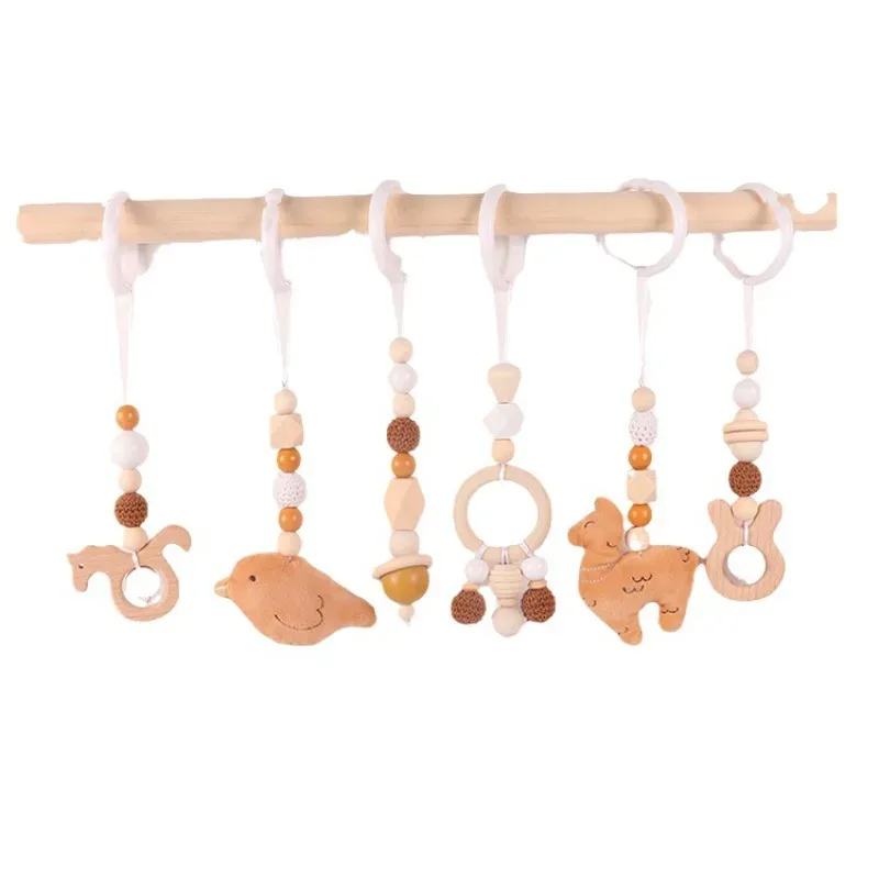 6 adet ahşap bebek oyuncakları - Musical Instrument Rattle incelemesi ve fiyatı