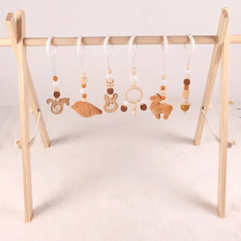 6 adet ahşap bebek oyuncakları - Musical Instrument Rattle incelemesi ve fiyatı