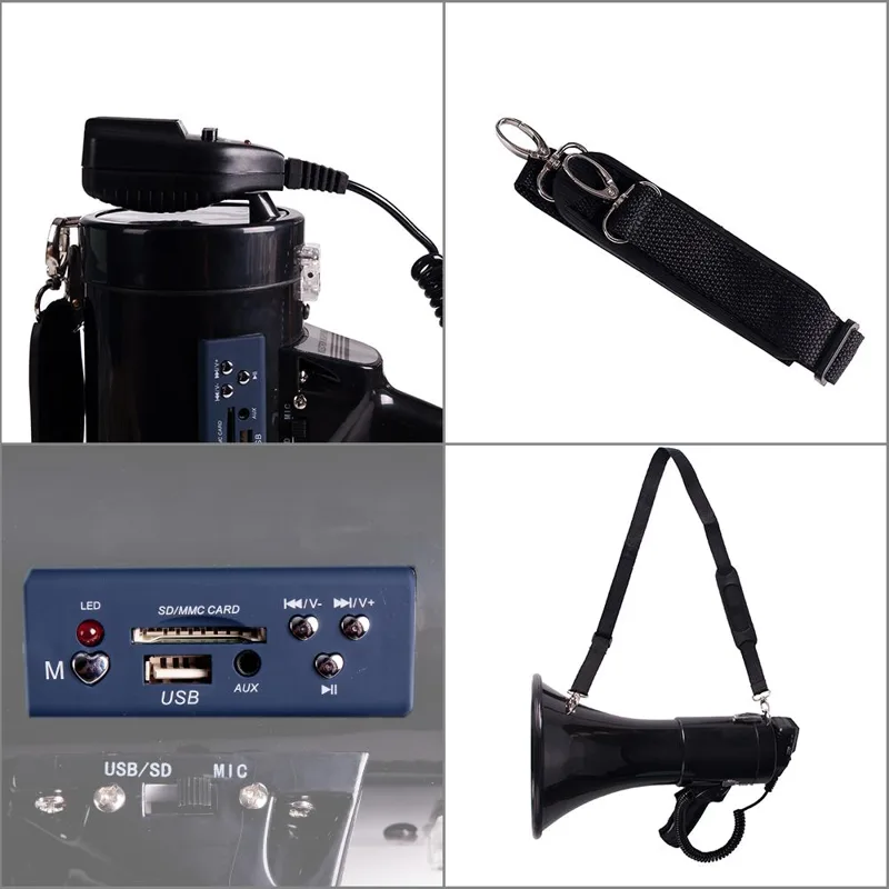 Yepyeni Taşınabilir Megafon 50 - Musical Instrument Band incelemesi ve fiyatı
