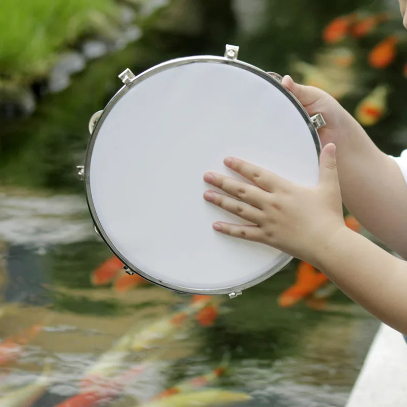 10 inç tef ayarlanabilir katı  - Tambourine Hand Drum incelemesi ve fiyatı